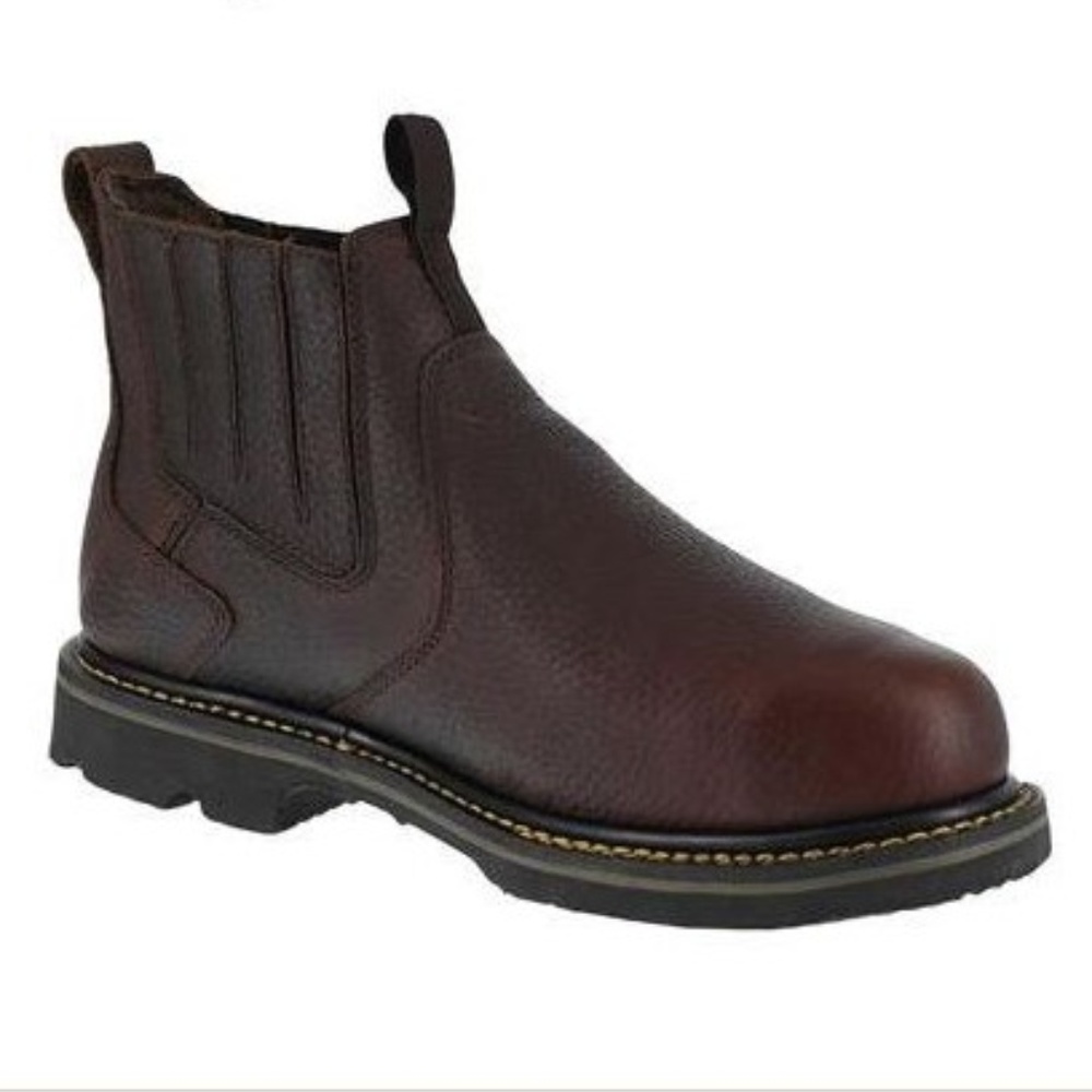 Iron Age 5018 Safety Toe Work Boots Leather Steel